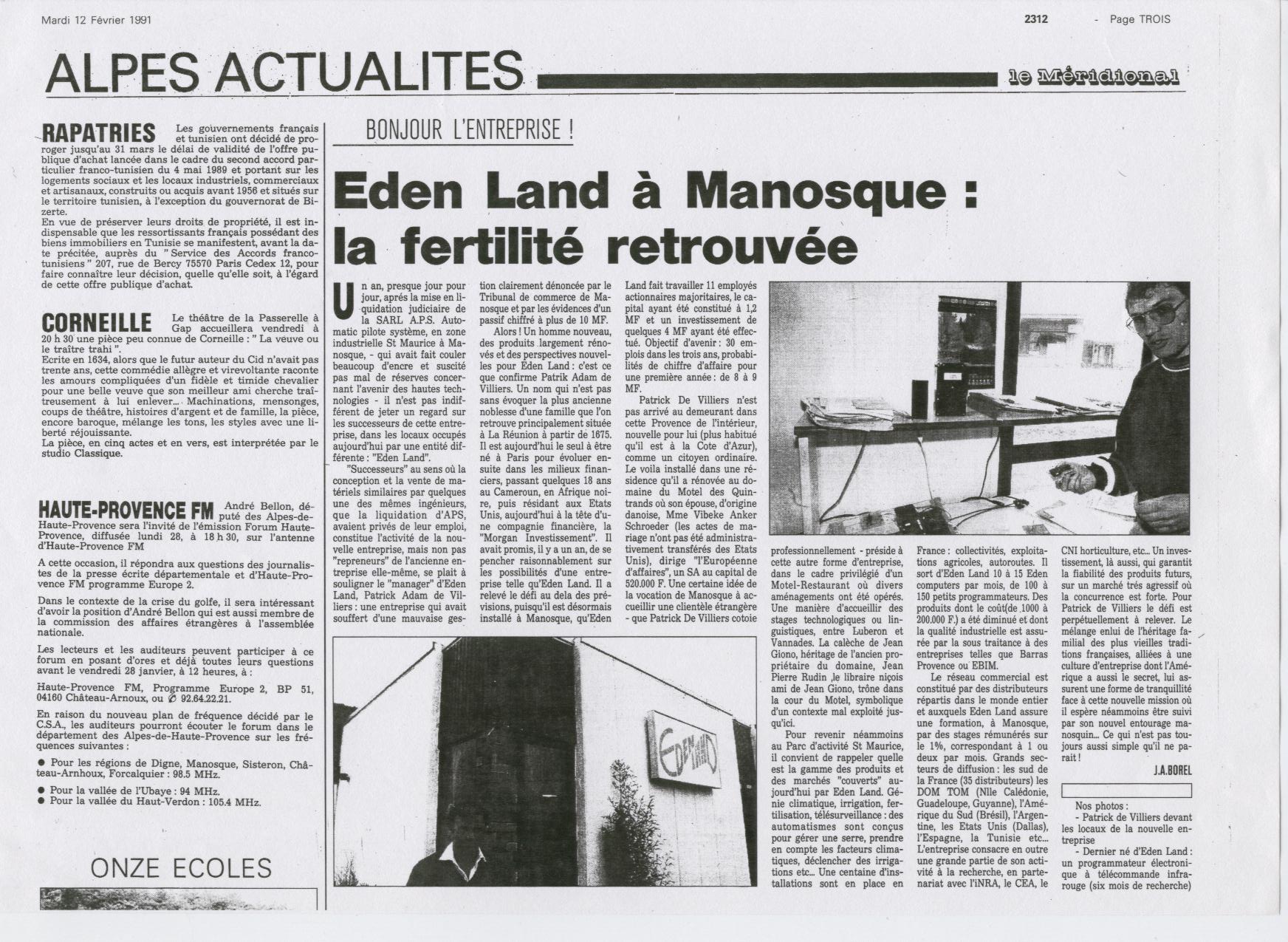1991 12 Février  Eden Land Manosque France 001.jpg
